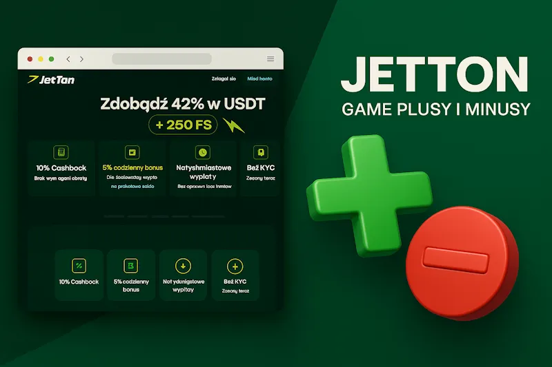 Jetton casino — плюсы и минусы